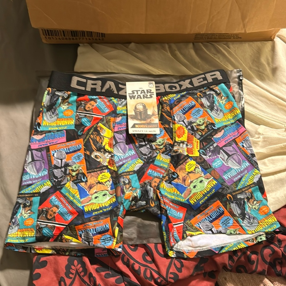 Crazy boxer Star Wars mandalorian XL